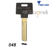 Mul-T-Lock 048 - surový klíč